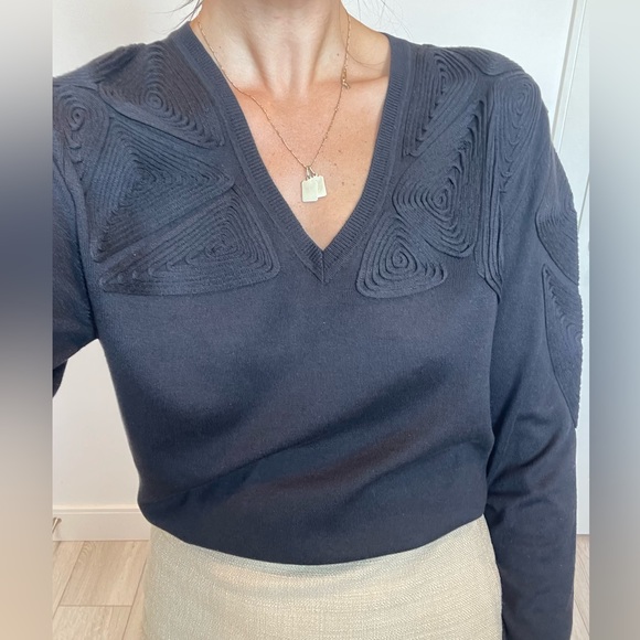 Versace Collection Silk Blend Sweater - Picture 6 of 16